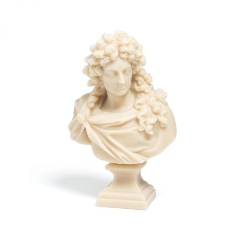 Trudon "Louis XIV" vaško biustas - žvakė