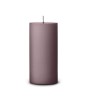 Ester&Erik bekvapė pilkai violetinė cilindrinė 7 x 15 cm žvakė (1 vnt)