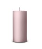 Ester&Erik bekvapė švelniai rožinė cilindrinė 7 x 15 cm žvakė (1 vnt)